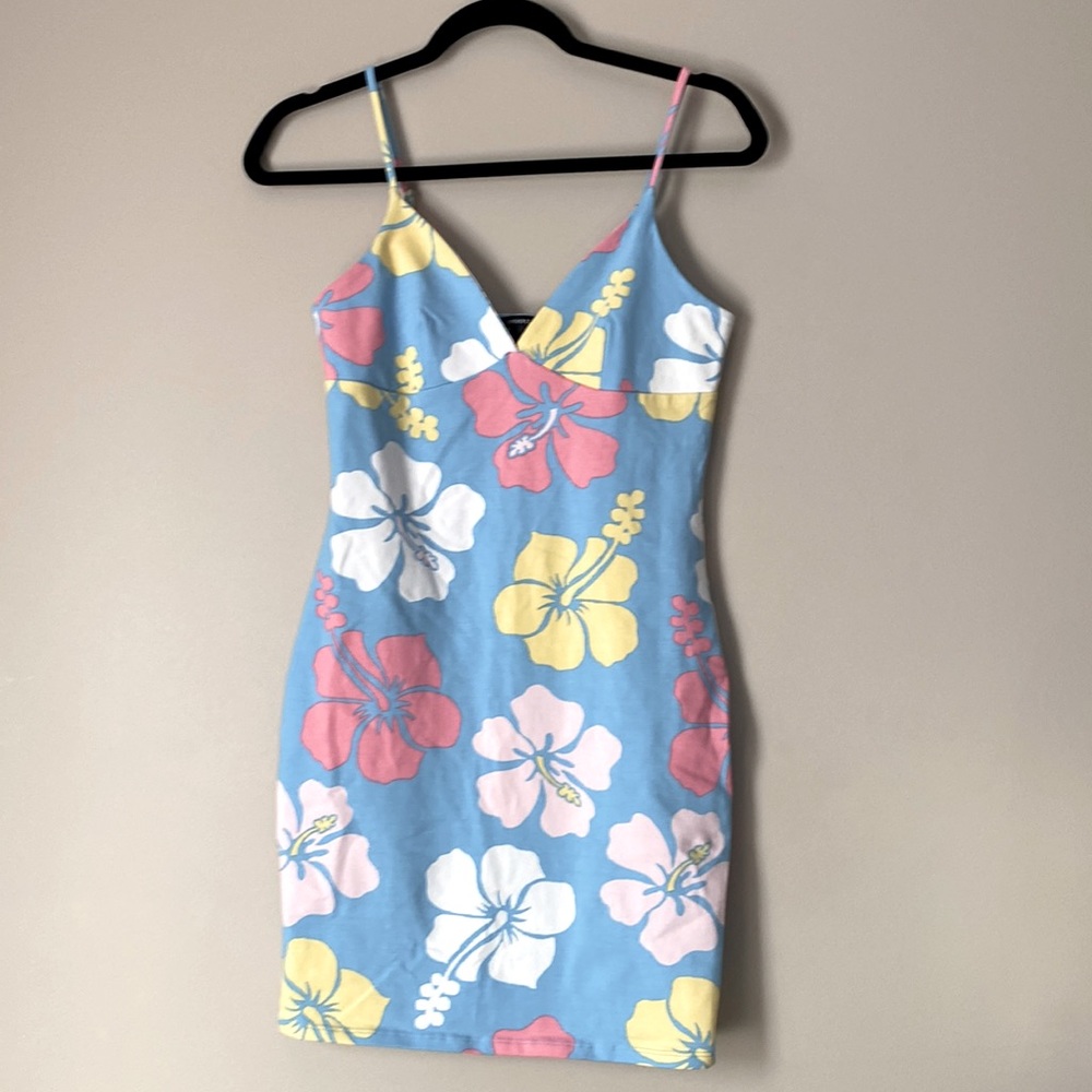 Forever 21 Floral Bodycon Dress